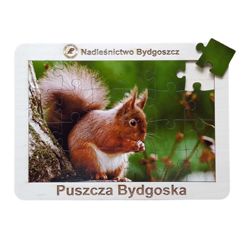 Personalizowane puzzle ze sklejki z Twoją grafiką