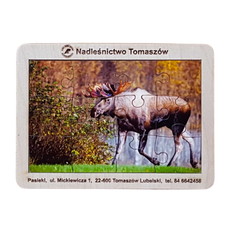 Personalizowane puzzle ze sklejki z Twoją grafiką