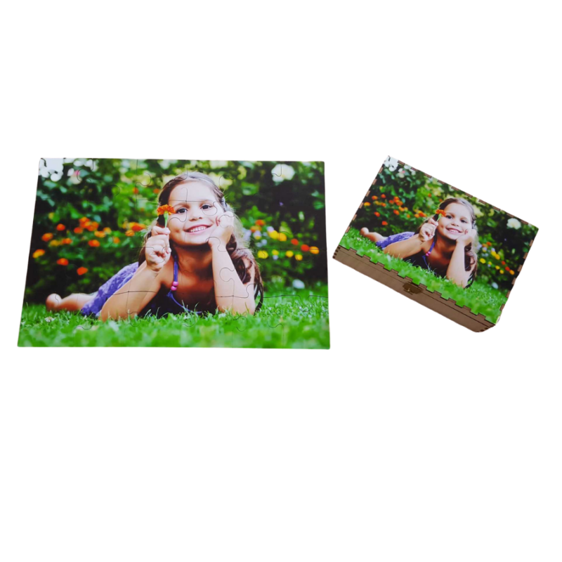 Personalizowane puzzle ze sklejki z Twoją grafiką